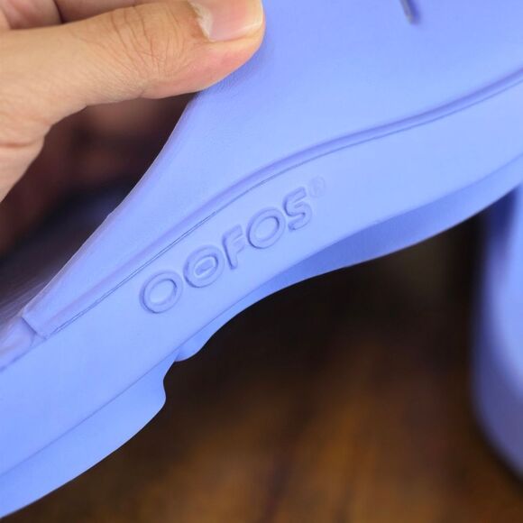OOFOS Ooahh Men's Slides Sandals Purple Haze Size 11 US Running Recovery New - Picture 8 of 10
